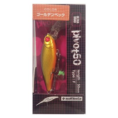 Shares SOLFIESTA Pivot Lure, Golden Beck