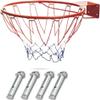 Mondo Toys 18299 Basket-18299 Kids and Adults-Outdoor Basketball Basket with Metal Ring-Diameter 45 cm / 18 inches-Net Kit and Fixing Screws INCLUDED-18299 view 2