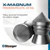 Stoeger X-Magnum Shock, High-Impact & Expansion Heavy Pointed Tip Pellets, .177 Caliber, 300 Count view 2