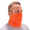 Ergodyne Chill Its 6485 Neck Gaiter, Multiple Ways to Wear Headband or Face Mask, Sweat-Wicking,Orange,Hi-Vis Orange view 1