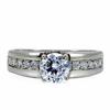 1000 Jewels Danara: 1.3ct Brilliant-Cut Russian Ice on Fire CZ Engagement Ring 316 Steel, 3034 sz 5.0 view 1