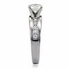 1000 Jewels Danara: 1.3ct Brilliant-Cut Russian Ice on Fire CZ Engagement Ring 316 Steel, 3034 sz 5.0 view 3