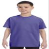 Gildan Heavy Cotton Youth 5.3 oz. T-Shirt (G500B)- VIOLET,XL view 1