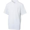 Mizuno Youth 2 Button Color Block Jersey (Small, White) view 1