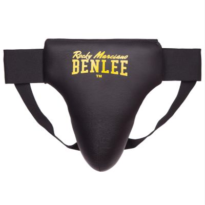 BENLEE Rocky Marciano Men's Adam Art Leather Groin Guard-Black, Small