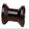Tie Down Boat Trailer Spool Roller  5" Rubber Keel Roller with 5/8" Shaft | Heavy-Duty Replacement Roller with Plastic Core for Boat Trailer Keel Support & Alignment (Black) view 1