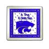 NCAA Kansas Jayhawks True Fan Square Plate view 1