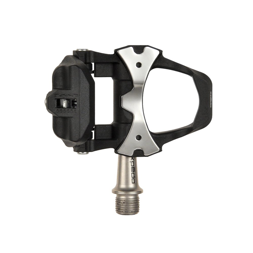XPEDO Thrust NXS Road Bicycling Pedals | Lightweight NEP Body, Cromoly Spindle, 3 Sealed Bearings, Adjustable Tension, Look Keo Compatible | Black