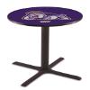 Holland Bar Stool Co. L211-36" Black Wrinkle James Madison Pub Table view 1