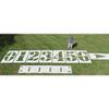 Football Field Stencil Kit | 72 inch Numbers with Hashmark | 60 mil Standard Grade | Paint Stencils for Football Fields view 3
