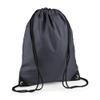 BagBasee Unisex Gym Sack PE Shoe Rucksack Swim Bag Graphite view 1