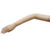 ZaZa Bridal 23.5" Long Gorgeous Sheer Gloves Slip-on Opera Length 16BL-Ivory view 1