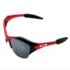 X LOOP KID'S Eyewear SEMI-RIMLESS RED BLACK FRAME BLACK LENS Sunglasses [AA591] view 1