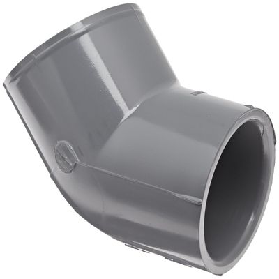 Spears Manufacturing 817-015C Series 817-C CPVC Pipe Fitting, 45 Degree Elbow, Schedule 80, 1-1/2" Socket