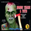 Zombie Stache Moustache With Teeth Costume Accessory One Size view 1
