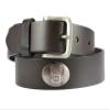 ZEP-PRO NCAA North Carolina State Wolfpack Leather Concho Belt, Brown, 34-inches view 1