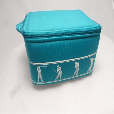 Charter 6 Pack Golf Cooler w/Handle Holds up to 6 cans Green