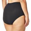Bali Women's Stretch Brief Panty, Black, X-Large/8 view 2
