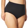 Bali Women's Stretch Brief Panty, Black, X-Large/8 view 3