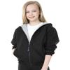 Charles River Apparel Unisex Youth Performer Full Zip Jacket, Black, X-Large view 1