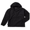 Charles River Apparel Youth Pack-N-Go Pullover, Lightweight Packable Windbreaker, Wind & Water-Resistant Kids Jacket, Black, X-Large view 2