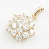 18K Gold Plated Cubic Zirconia Pendant view 1