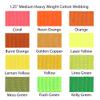 1 Yard Cotton Webbing - 1 1/4" Medium Heavy Weight - Hot Pink view 4