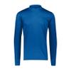 Augusta Sportswear Mens Wicking Mock Turtleneck, Royal, Medium view 1