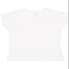 RABBIT SKINS Toddler Girls' 100% Cotton Jersey Short Sleeve Tee, White, 2T view 1