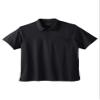 KingSize Men's Big & Tall Heavyweight Jersey Polo Shirt - L, Black view 1