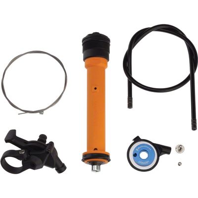 RockShox Remote Upgrade Kit - Turnkey 17mm - PopLoc Remote Right- Recon Silver (2010-2015)
