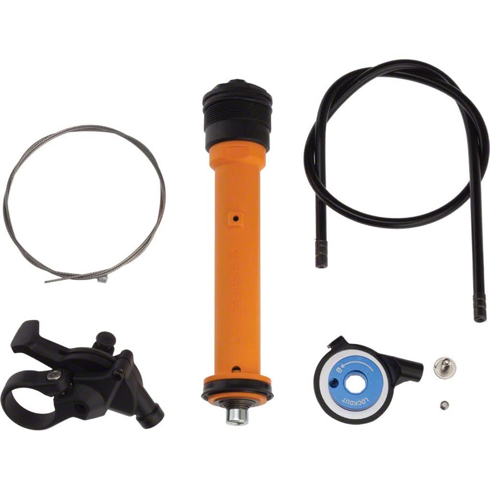 RockShox Remote Upgrade Kit - Turnkey 17mm - PopLoc Remote Right- Recon Silver (2010-2015)