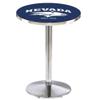 Holland Bar Stool Co. L214-42" Chrome Nevada Pub Table view 1