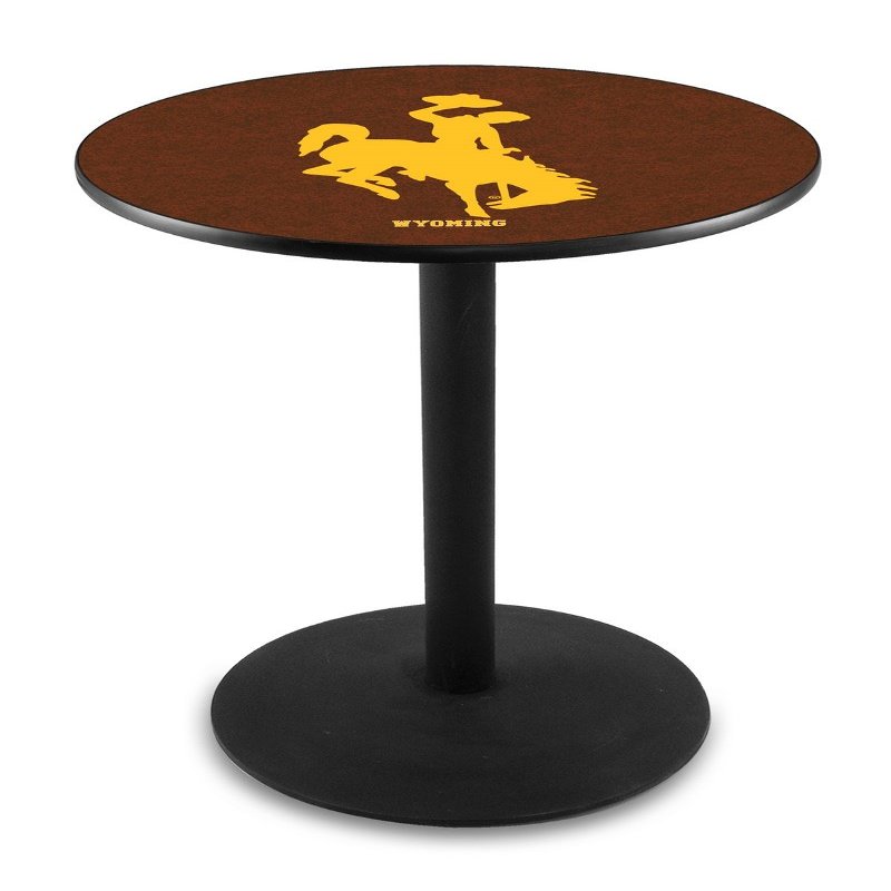 Holland Bar Stool Co. L214-36" Black Wrinkle Wyoming Pub Table
