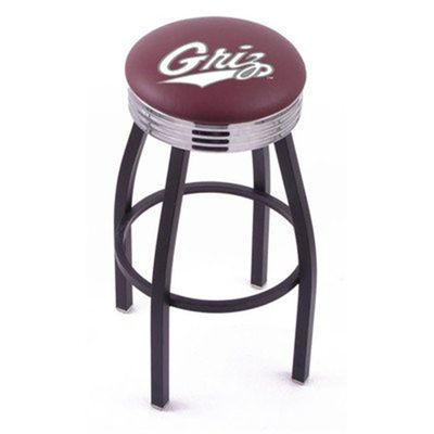 Holland Bar Stool Co. L214-36" Black Wrinkle US Naval Academy (Navy) Pub Table
