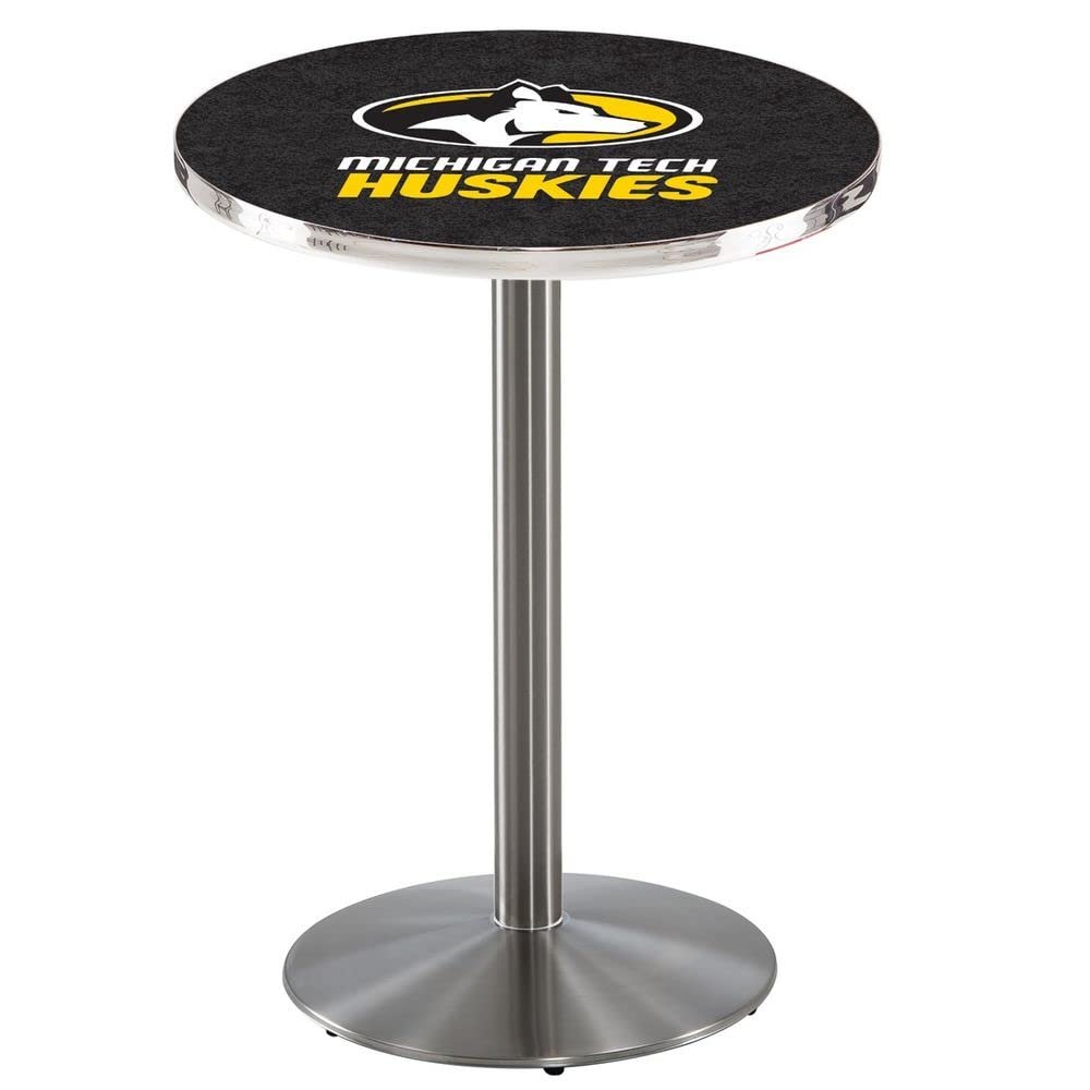 Holland Bar Stool Co. L214-36" Stainless Steel Michigan Tech Pub Table