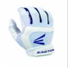 Easton Women's Stealth Core Batting Gloves (Medium, White/Royal) view 1