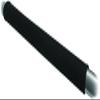 Action Neoprene Black 3X10 Velcro Chainstay view 1