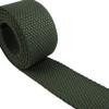 1 Yard Cotton Webbing - 1 1/4" Medium Heavy Weight - Olive view 1