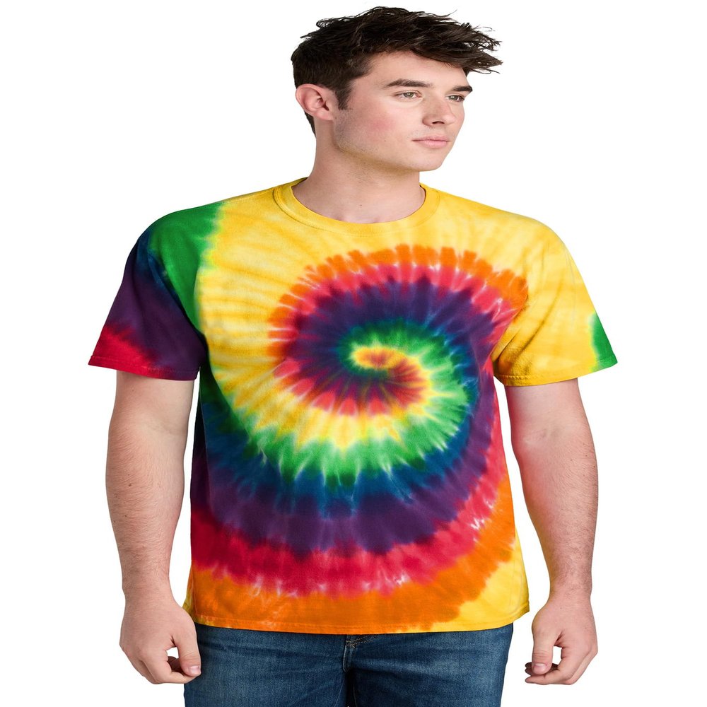 Port & Company Tie-Dye Tee-PC147-2XL-Rainbow