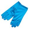 ZaZa Bridal Shiny Stretch Satin Dress Gloves Wrist Length 2BL-Turquoise view 1