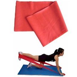4ft Flat Band - 4.5 lbs Light (Orange)