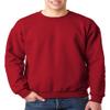 12000 Gildan Adult Gildan DryBlendCrew Neck Sweatshirt, Cardinal , XX-Large view 1