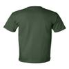 Bayside 5100 Basic Tee - Forest Green - 5XL view 3