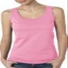 Gildan 64200L GD Ladies Tank Top Azalea view 1