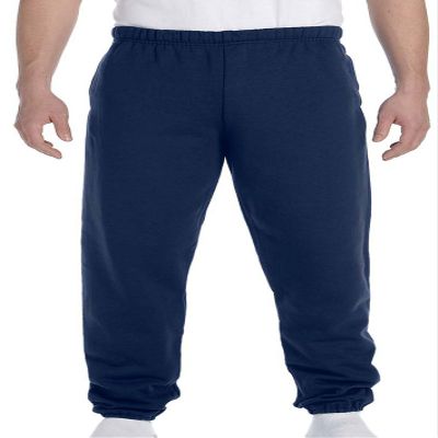 Jerzees Men's Super Sweatpants with Pocket (J Navy/X-Large)