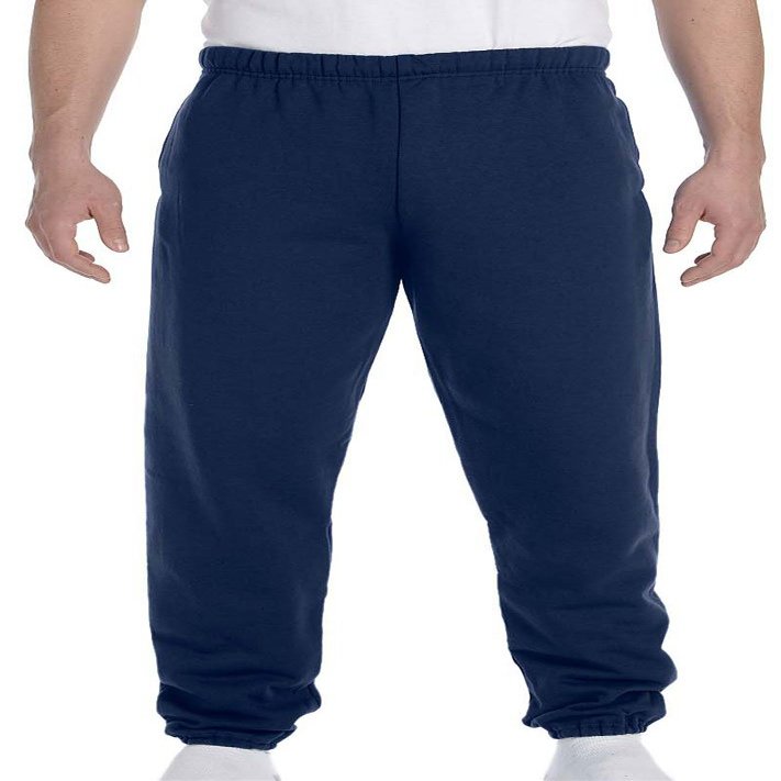 Jerzees Men's Super Sweatpants with Pocket (J Navy/X-Large)