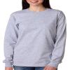 Gildan Men's Ultra Cotton Long Sleeves Pocket T-Shirt_Sport Grey_M view 1