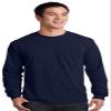 Gildan Men's Ultra Cotton Long Sleeves Pocket T-Shirt_Sport Grey_M view 2