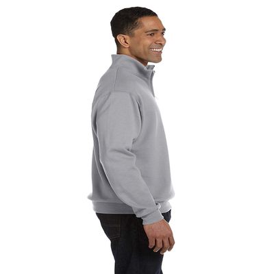 Jerzees 8 oz. 50/50 Quarter-Zip Cadet Collar Sweatshirt (995M) Oxford, M